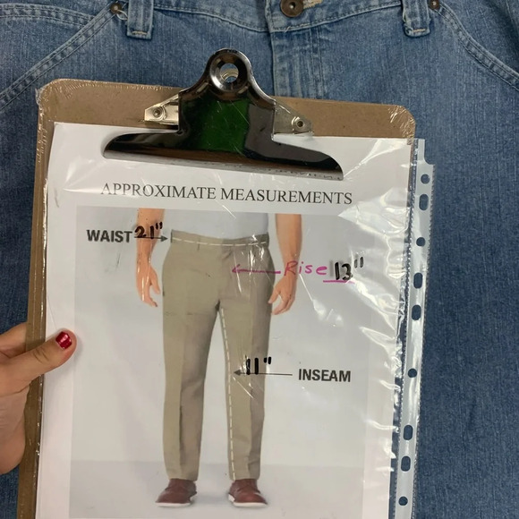 Lee Dungarees Carpenter Shorts Retro Stone Y2K 2006 Men 42L Denim Loose Straight - Picture 3 of 12